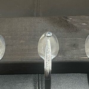 Silver Spoon Wall Hooks